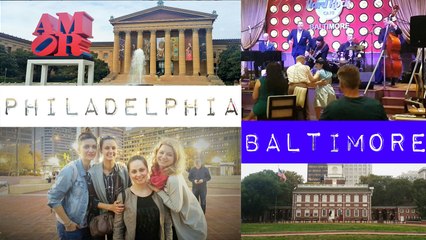 США на машине VLOG: Филадельфия, Балтимор, пробежка по ступенькам Рокки!