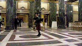 Bagpiper, O'Donnell Henderson Wedding, February 27, 2010