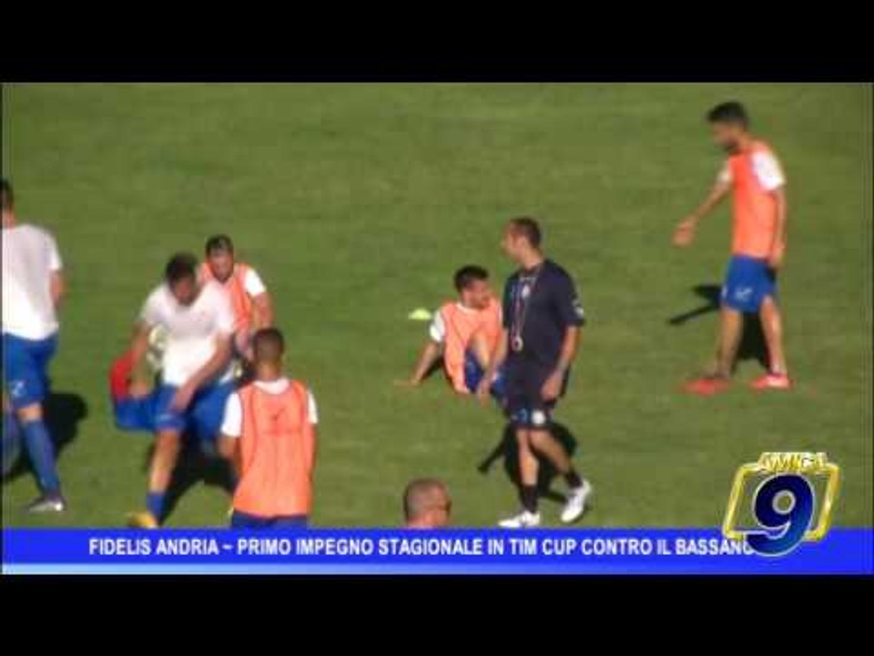 Fidelis Andria | Primo impegno stagionale in Tim Cup contro il Bassano
