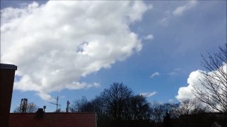 Timelapse of the sky in Gothenburg. April 27, 2013