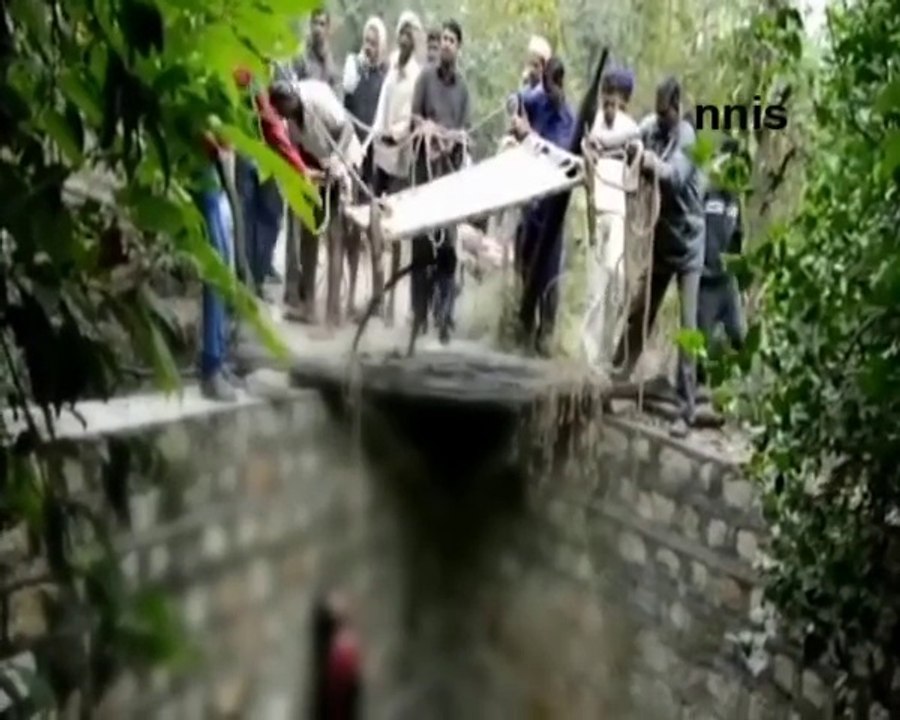 Woman  Along With Two Children In MP
