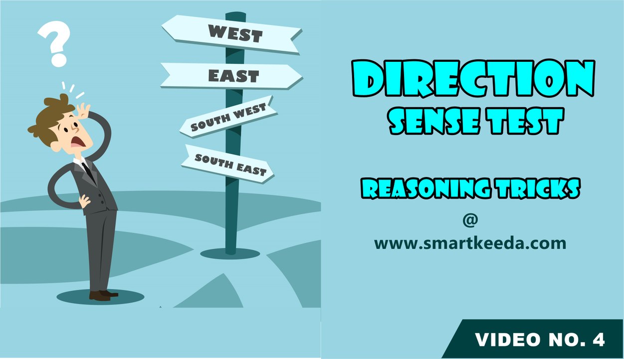 Best reasoning tricks, shortcuts to solve Direction Sense Test questions of Reasoning aptitude, Reasoning Shortcuts