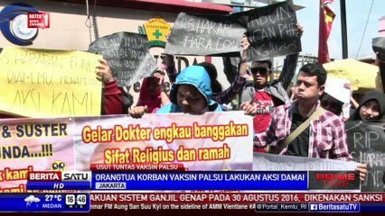 Aliansi Keluarga Korban: Pemerintah Lamban Atasi Kasus Vaksin Palsu