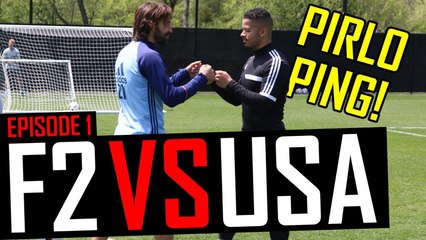 Andrea Pirlo AMAZING Passing Master Class! F2 VS USA