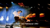 Michael Jackson Dangerous World Tour Rehearsal 1993 Black Or White (Audio Pro) HQ