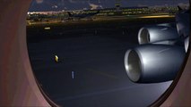 Singapore Airlines A380 Evening takeoff @ JFK New York - Flight 25 [JFK-FRA-SIN]