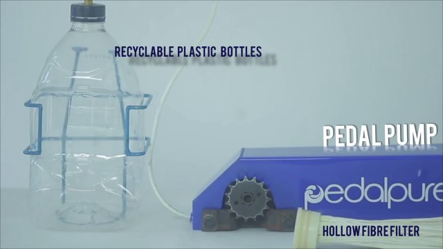 Invention révolutionnaire qui permet de purifier l eau - Pedal Pure