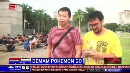Monas Diserbu Pemburu Pokemon Go