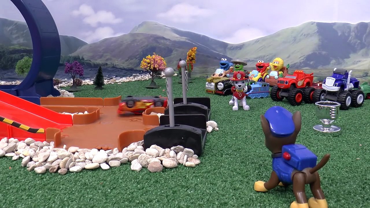 Wheels Shark race Minions and Thomas and Friends (16)