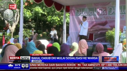 Syafrie Syamsudin Sosialisasi Pencalonan Dirinya Sebagai Gubernur DKI