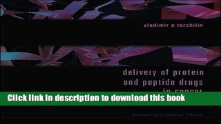 [PDF]  Delivery of Protein and Peptide Drugs in Cancer  [Download] Full Ebook