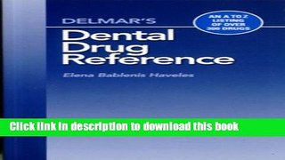 [PDF]  Delmar s Dental Drug Reference Guide  [Read] Online