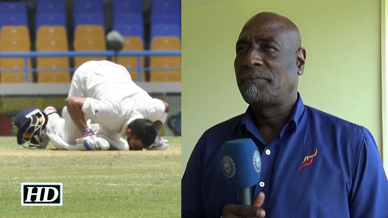 India vs West Indies Day2 Enjoyed Virats double Viv Richards