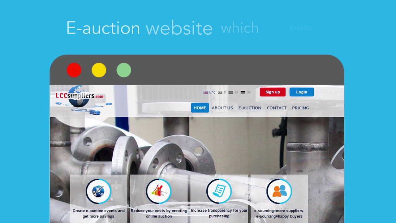 e-auction, reverse auction, E-ihale, E-satınalma