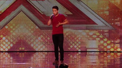 Anton Banaghan takes on George Ezra hit The X Factor UK 2015