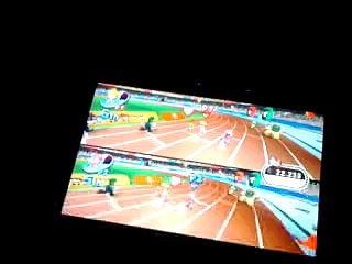 Mario and Sonic at the Olympic Games 400m Sprint