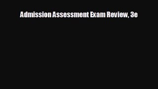 behold Admission Assessment Exam Review 3e