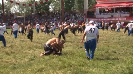 655. Tarihi Kırkpınar Yağlı Güreşleri