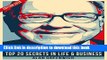 Read Books Warren Buffet: Top 20 Secrets In Life And Business (Edition 2016, Short Read, Straight