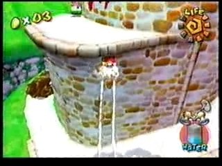 Super Mario sunshine glitch