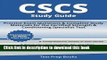 Read CSCS Study Guide: Practice Exam Questions   Complete Study Materials for the Certified