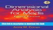 Read Book Dimensional Analysis for Meds, 4th Edition E-Book Free