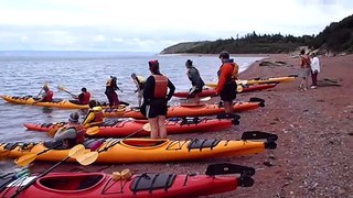 Fundy Explorer Kayak Tour  Aug. 23, 2010