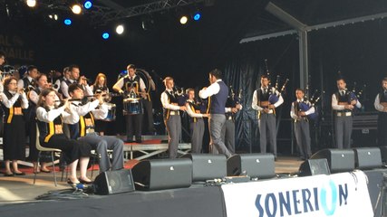 Glazik Kemper au championnat des bagadoù