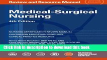 Download Medical-Surgical Nursing Review and Resource Manual, 4th Edition  PDF Free