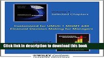 Read Books Financial Decision Making for Managers ebook textbooks