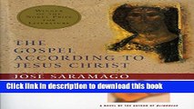 Read The Gospel According to Jesus Christ Ebook Free