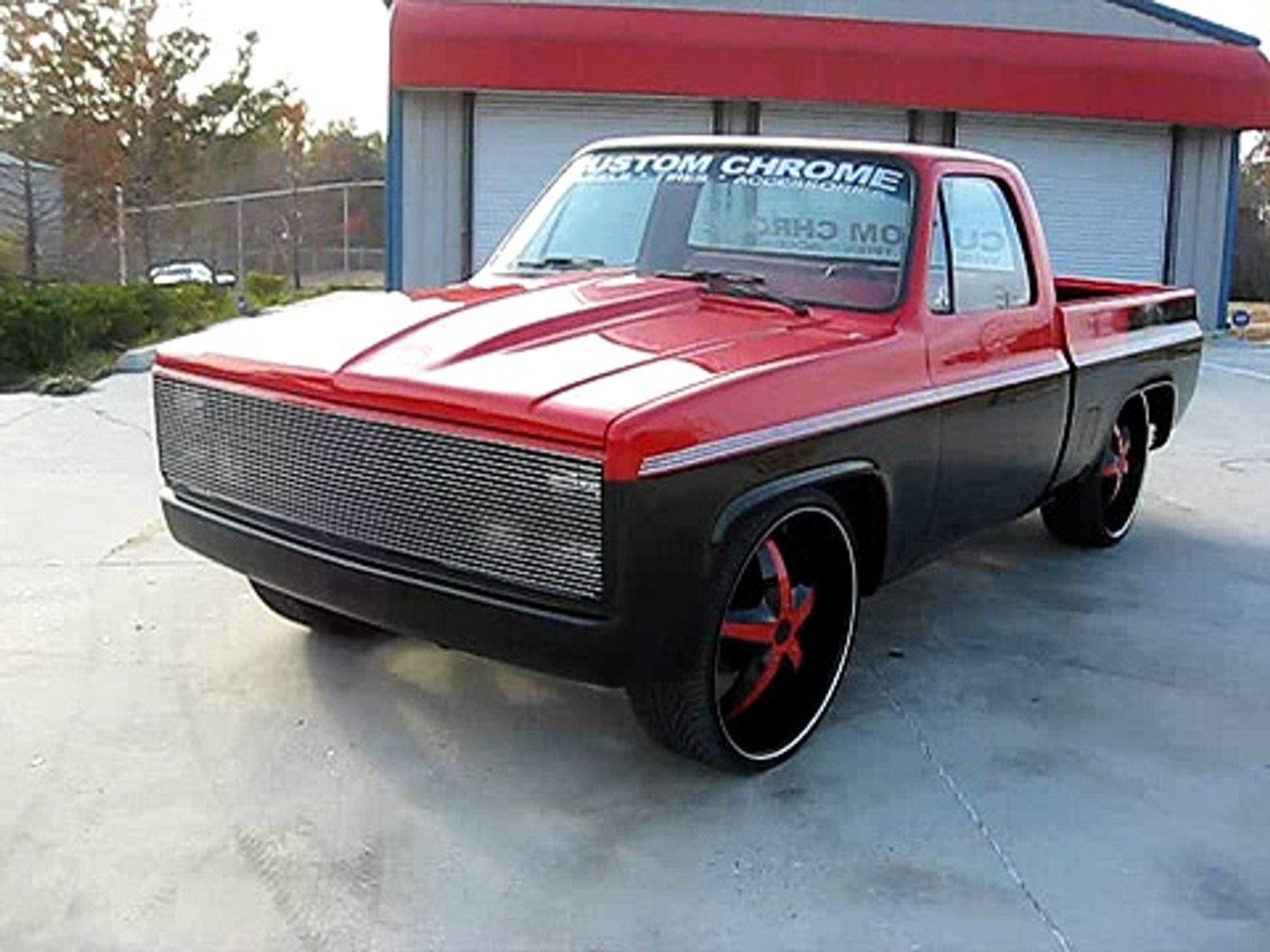 1984 Chevy C10 Lowered On 26 S Video Dailymotion