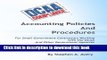 Read Books Accounting Policies And Procedures: For Small Government Contractors Working With the