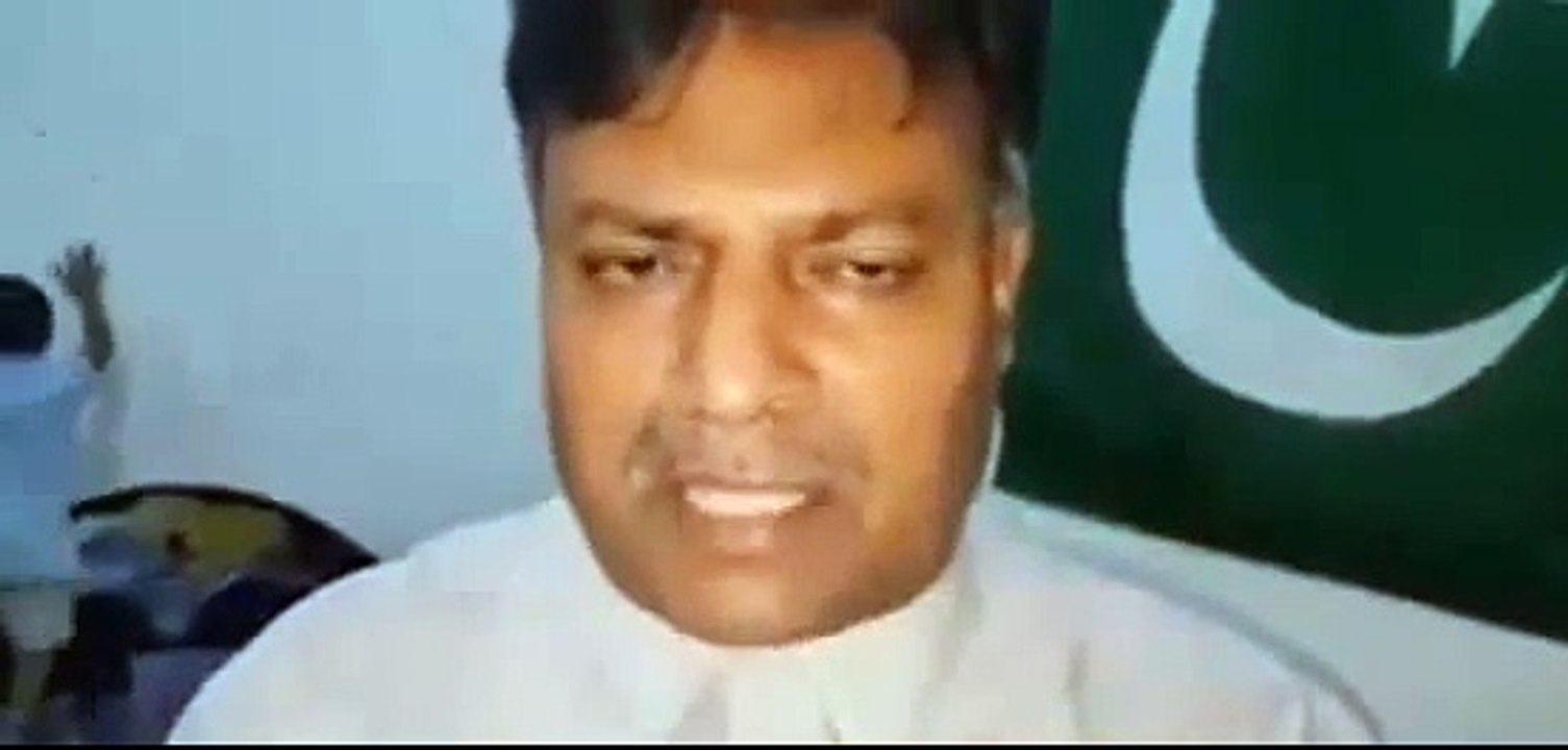Chacha Shakoor once again badly bashing Nawaz Sharif  on silence of Kashmir Issue