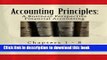 Read Books Accounting Principles: A Business Perspective, Financial Accounting (Chapters 1 - 8):