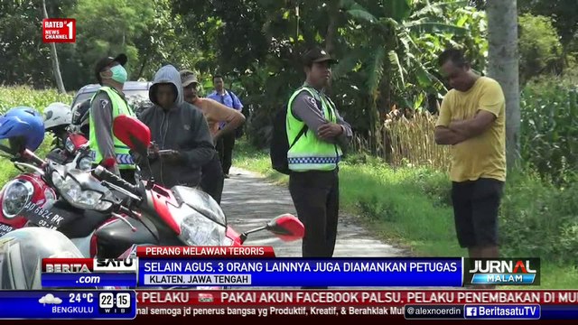 Densus 88 Tangkap Kakak Beserta Istrinya Pelaku Bom Solo
