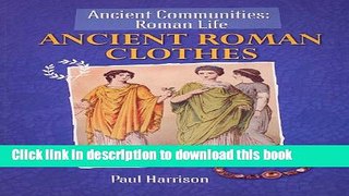 Read Ancient Roman Clothes Ebook Free