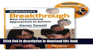 Read Breakthroughs: How to Reach Students With Autism Ebook Free