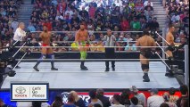 Zack Ryder and Darren Young (w/ Bob Backlund) vs. The Miz and Rusev