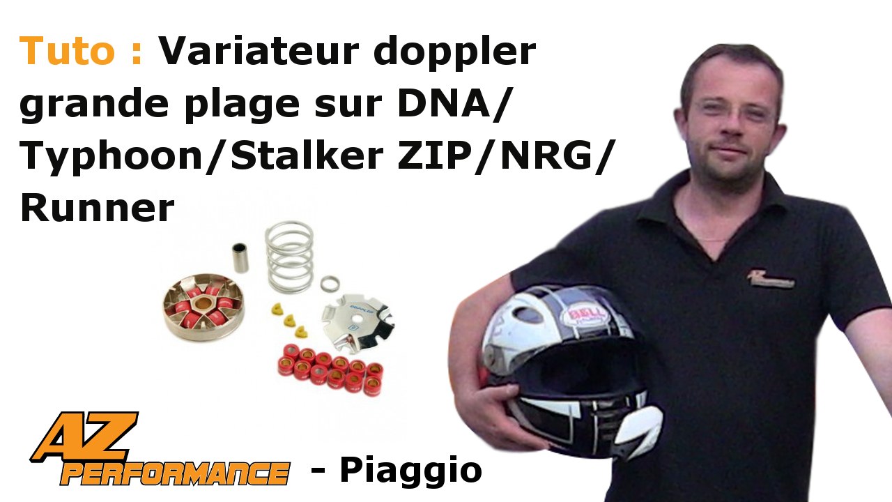 Tuto installer un variateur Doppler Grande Plage sur scooter piaggio giléra, Typhhon/ZIP....
