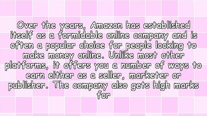 Discover The Top Ways To Make Money On Amazon