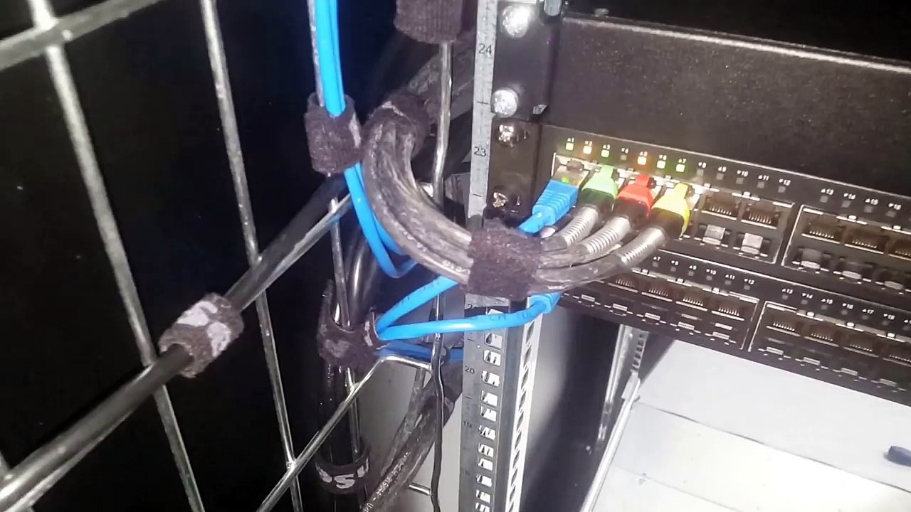 New rack cabling in a new datacenter step 2