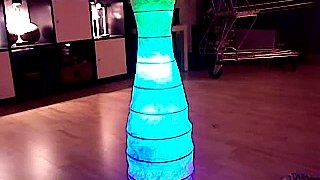 Rainbow lamp - 15 SMD-RGB-LEDs - TLC5940 - Arduino - IKEA Storm