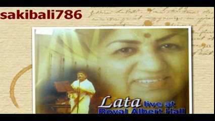 Rasik Balma -- Lata Live at Royal Albert Hall (LONDON)