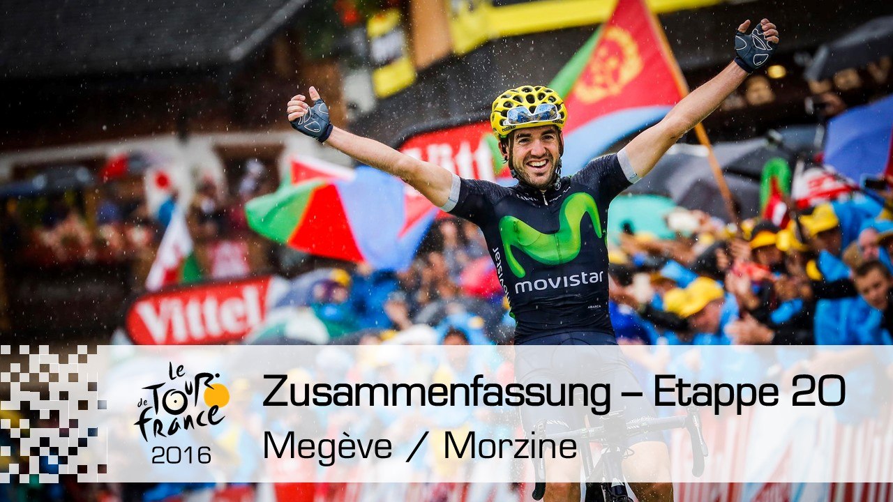 Zusammenfassung - Etappe 20 (Megève / Morzine) - Tour de France 2016