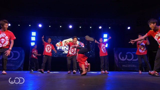 Kyushudanji Shinsengumi | Exhibition | FRONTROW | World of Dance Finals 2015 | #WODFINALS15