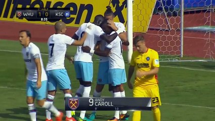 West Ham United vs Karlsruhe 3-0 All Goals &  Highlights 23 7 2016