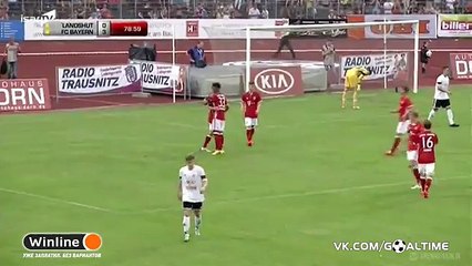 Daniel Haegler Goal HD  Landshut vs FC Bayern München 0-3 - Friendly 23.07.2016