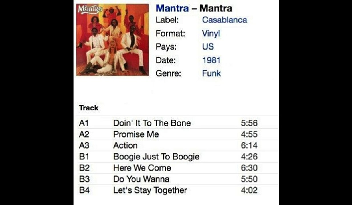 Mantra - Same.1981