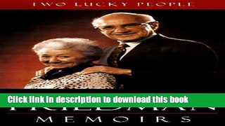 Download Books Two Lucky People: Memoirs PDF Free